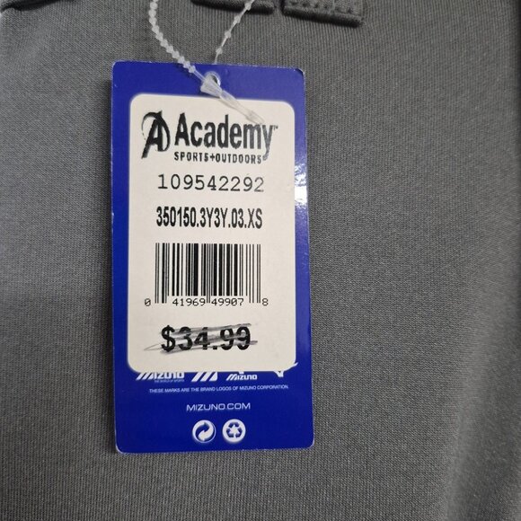 Mizuno Woman's XS Gray Softball Pants NWT - Picture 2 of 6